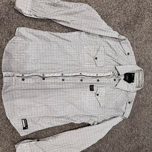 G-Star Black and White Grid Shirt Jacket
